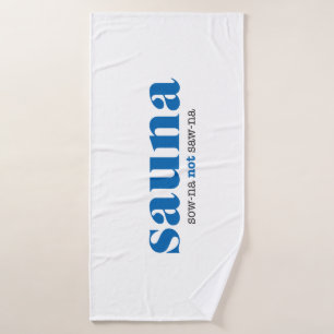 Saunahanddoek Badhanddoek