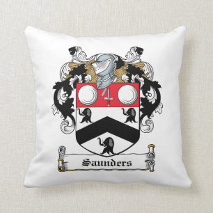 Saunders Family Crest Kussen