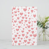 Saupoudrage de coeur Papeterie (Debout devant)