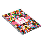 Saupoudrer Carnet monogramme (Côté Droit)