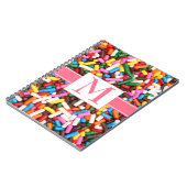 Saupoudrer Carnet monogramme (Côté gauche)