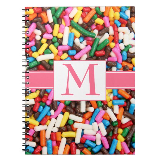 Saupoudrer Carnet monogramme (Devant)