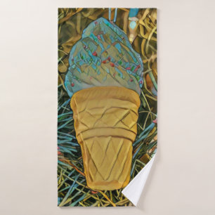 Saupoudrer de crème glacée
