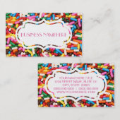 Saupoudrer le Carte de visite (Devant / Derrière)