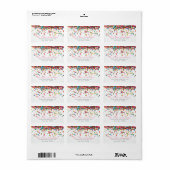 Saupoudrer le Étiquette (Feuille entière)