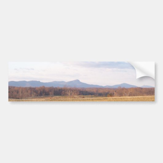 Sauratown Mountains NC Bumpersticker (Voorkant)