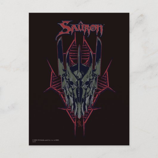 Sauron-pictogram Briefkaart (Voorkant)