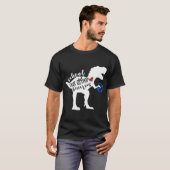 saurus - auto - t - shirts voor schoolbuschauffeur (Voorkant volledig)