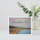 "SAUSALITO" BRIEFKAART (Staand voorkant)