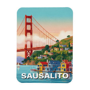 Sausalito Californië Magneet
