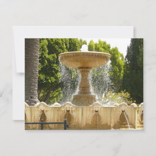 Sausalito Fountain California Travel Photography (Voorkant)