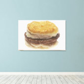 Sause Biscuit Canvas Afdruk (Insitu (Houten vloer))