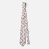 Sause Dog Dachshund Pattern Stropdas (Voorkant)