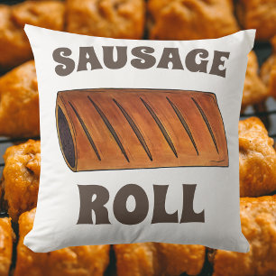 Sause Roll British Savory Pastry Snack Food UK Kussen