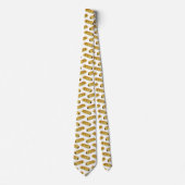 Sause Roll Polka Dot Pattern Stropdas (Voorkant)