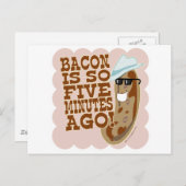 Sause Vs. Bacon Briefkaart (Voorkant / Achterkant)