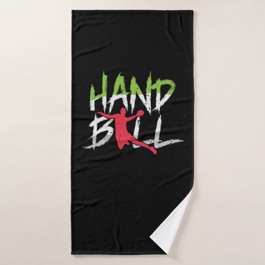 Saut de handball (Serviette de bain)