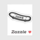 Saute ! Autocollant (Feuille)