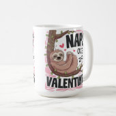 Saute sur Valentines Mug (Devant droit)