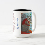 Sauter la tasse de café de l'écureuil (Devant droit)