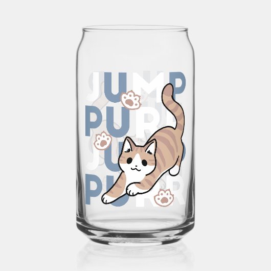 Sauter Purr Jump : Conception de chat joueuse avec (Recto)
