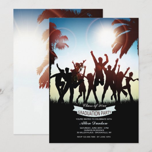 Sauter sur Joy Invitation (Devant / Derrière)