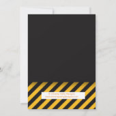 Sauter tout Camion Camion Invitation de fête d'ann (Dos)