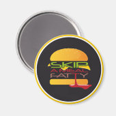 Sauter Un Aimant Réfrigérateur Gras Pour Repas (Recto/Verso)
