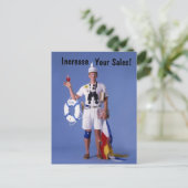 Sautez Sayles™_Augmentez vos ventes ! carte postal (Debout devant)