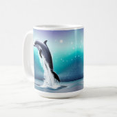 Sauts De Dauphins Dans La Mug Océanique (Devant gauche)