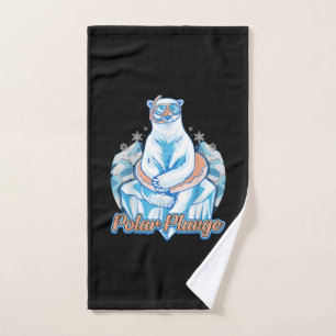 Sauts de glace Polaire Plongée Funny Ours Polaire