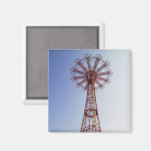 Sauts de parachute - île Coney, aimant NYC (Recto/Verso)