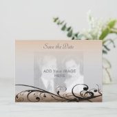 Sauts Enregistrer La Date Invitation (Debout devant)