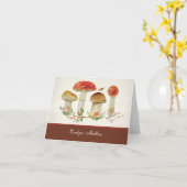 Sauvage au sujet de la carte de note de (Fleur jaune)