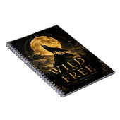 Sauvage et Libre | Cahier Esprit de Loup  (Côté Droit)
