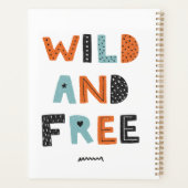 Sauvage et libre | Lettres Doodle (Dos)