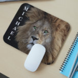 Sauvage Lion Photo yeux verts Personnalisé<br><div class="desc">Cette conception peut être personnalisée en choisissant l'option Modifier la conception. Vous pouvez également transférer sur d'autres objets. Contactez-moi à l'adresse colorflowcreations@gmail.com ou utilisez l'option conversation en haut de la page si vous souhaitez avoir cette conception sur un autre produit ou avez besoin d'aide. Voir d'autres de mes dessins ou...</div>
