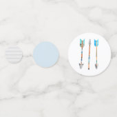 Sauvage un garçon thème de fête confetti (Devant)