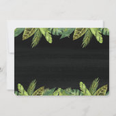 Sauvage un premier anniversaire photo invitation b (Dos)