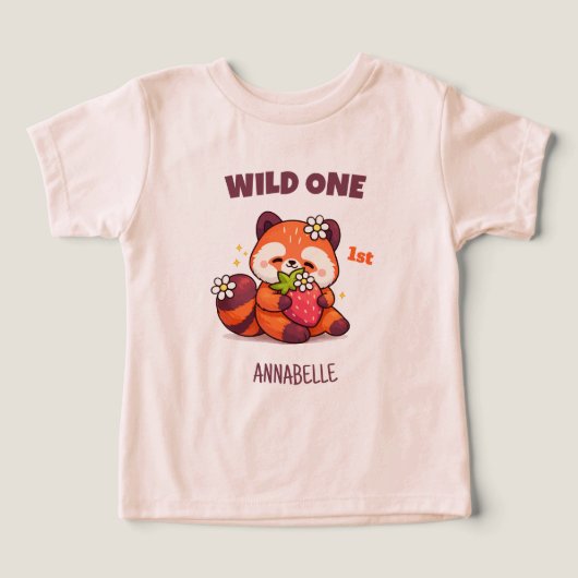 Sauvageon Red Panda Premier Anniversaire (Design Recto)