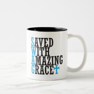 Sauvé Avec Extraordinaire Grace SWAG Chrisitan Mug