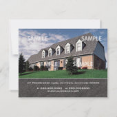 Sauvegarde des Faire-part de déplacement (Dos)