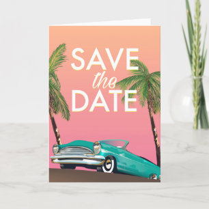 Sauvegarder la Date Voiture décapotable vintage