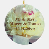 Sauver la date Ornement floral (Dos)