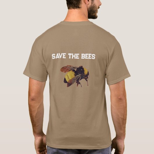SAUVER LA T-SHIRT DES ABEILLES (Dos)