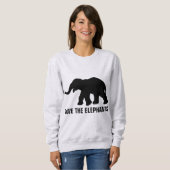 SAUVER LES T-shirts et sweatshirts ELEPHANTS (Devant entier)