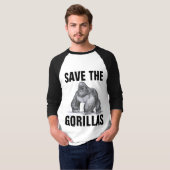 SAUVER LES T-SHIRTS GORILLAS (Devant entier)
