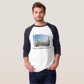 Sauvez Coney Island ! T-shirt Raglan long-escargot (Devant entier)