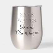 Sauvez de l'eau Boire Champagne drôle (Gauche)