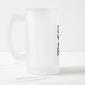 Sauvez de l'eau Boire de la bière congelée Mug (Gauche)